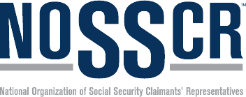 Member of National Organization of Social Security Claimant's Representatives